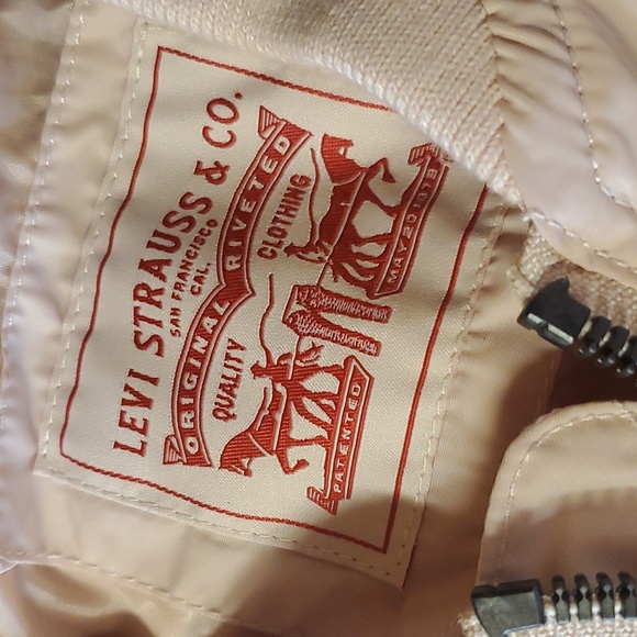 Nwt Levi's melanie bomber jacket sz xs - Picture 4 of 4